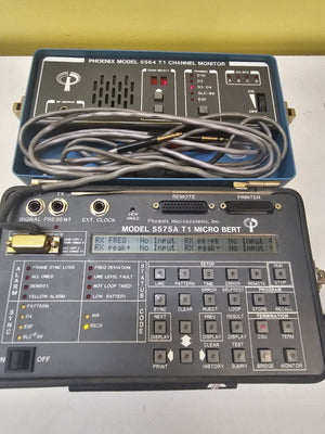 Phoenix Microsystems Model: 5575A T1 Micro Bert  F-5575-001A-1111