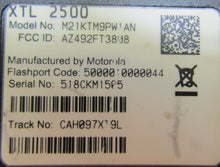 Load image into Gallery viewer, Motorola XTL2500 110 Watt 136-174 VHF MHz Remote Head Two Way Radio M21KTM9PW1AN
