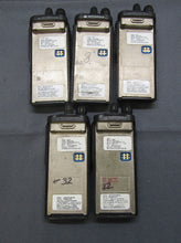Load image into Gallery viewer, Lot of FIVE Motorola HT1250 136-174 MHz VHF Two Way Radio AAH25KDF9AA5AN w Base
