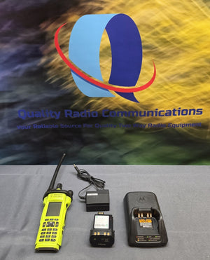 MOTOROLA APX7000 XE VHF 7-800 P25 TDMA Two Way Radio H49TGD9PW1AN LOADED