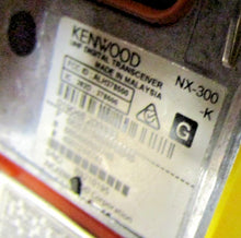 Load image into Gallery viewer, Kenwood NX-300-K 450-512 MHz UHF Two Way Radio NX-300
