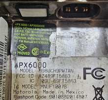 Load image into Gallery viewer, Motorola APX6000 P25 800 MHz Two Way Radio H98UCH9PW7AN
