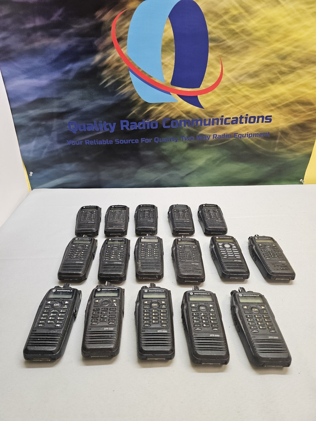 Lot of 16 Motorola MOTOTRBO XPR6580 Two Way Radios