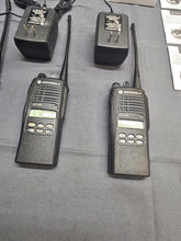 Load image into Gallery viewer, Lot of THREE Motorola HT1250 403-470 MHz UHF Two Way Radios AAH25RDF9AA5AN
