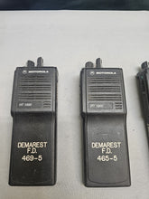 Load image into Gallery viewer, Lot of FOUR Motorola HT1000 136-174 MHz VHF 16 Ch Two Way Radios H01KDC9AA3DN
