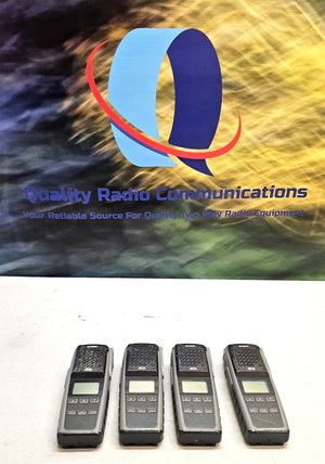 FOUR Harris XG-75 EVXG-PB78B Phase II 2 TDMA P25 Trunking 800 MHz Two Way Radio