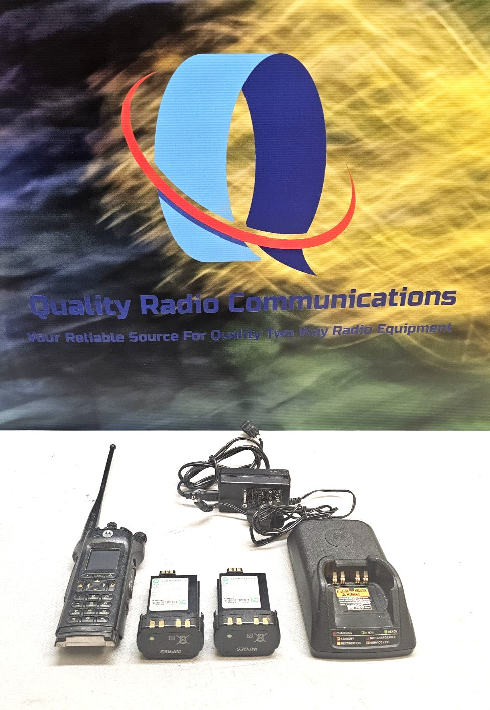 Motorola APX6000 P25 800 MHz Two Way Radio with Charger H98UCH9PW7AN