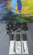 Load image into Gallery viewer, Lot of THREE Motorola Radius CP200 136-162 MHz VHF Two Way Radio AAH50JDC9AA2AN
