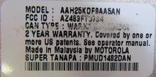 Load image into Gallery viewer, Working Motorola HT1250 136-174 MHz VHF Two Way Radio w Charger AAH25KDF9AA5AN
