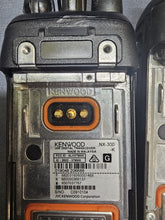 Load image into Gallery viewer, Lot of THREE Kenwood NX-300-K 450-512 MHz UHF Two Way Radio NX-300
