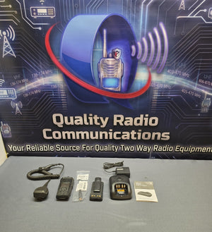 One Motorola MotoTRBO XPR7550 UHF 403-512 MHz Two Way Radio w Connect PLUS