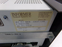 Load image into Gallery viewer, Informer ALI 911 CRT Rack Mount Display 911-04030
