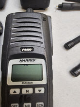 Load image into Gallery viewer, SIX Harris P5400 380-430 MHz UHF P25 Trunking AES 256 Two Way Radio
