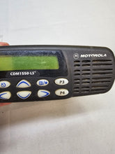 Load image into Gallery viewer, Motorola CDM1550 LS+ 403-470 MHz UHF Two Way Radio w Mic AAM25RKF9DP6AN
