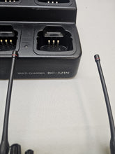 Load image into Gallery viewer, Lot of SIX Icom IC-F4161S 450-512 MHz UHF Two Way Radio w Six Bank Charger

