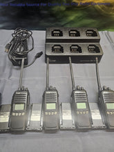 Load image into Gallery viewer, SIX Icom IC-F3161S 136-174 MHz VHF Two Way Radios w Six Bank Charger IC-F3161
