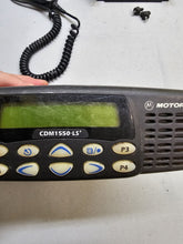Load image into Gallery viewer, Motorola CDM1550 LS+ 403-470 MHz UHF Two Way Radio w Mic AAM25RKF9DP6AN
