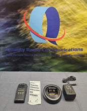 Load image into Gallery viewer, Motorola HT1250 136-174 MHz VHF Two Way Radio with Charger AAH25KDF9AA5AN
