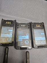 Load image into Gallery viewer, Lot of THREE Kenwood NX-300-K 450-512 MHz UHF Two Way Radio NX-300
