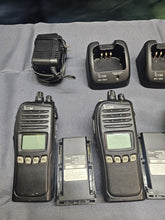 Load image into Gallery viewer, FOUR Icom IC-F3161S 136-174 MHz VHF Two Way Radios with Two Chargers
