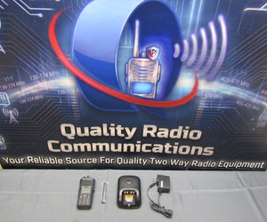 One Motorola MotoTRBO XPR7550 UHF 403-512 MHz Two Way Radio AAH56RDN9KA1AN