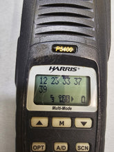 Load image into Gallery viewer, SIX Harris P5400 380-430 MHz UHF P25 Trunking AES 256 Two Way Radio
