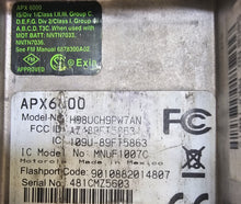 Load image into Gallery viewer, Motorola APX6000 P25 800 MHz Two Way Radio with Charger H98UCH9PW7AN
