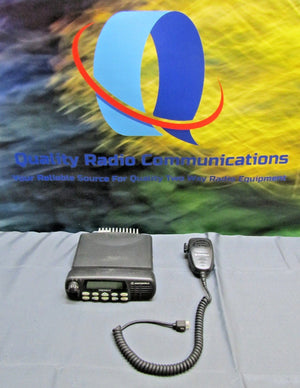 Motorola CDM1550 LS+ 450-512 MHz UHF Two Way Radio w Mic AAM25SKF9DP6AN