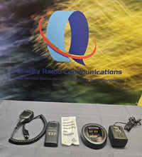 Load image into Gallery viewer, Motorola HT1250 136-174 MHz VHF Two Way Radio with Charger AAH25KDF9AA5AN
