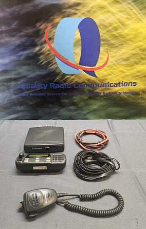Motorola CDM1250 450-512 MHz UHF 40W Remote Head Two Way Radio AAM25SKD9PW2AN
