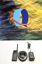 Load image into Gallery viewer, MOTOROLA HT750 136-174 MHz VHF 16ch TWO WAY RADIO AAH25KDC9AA3AN w Charger
