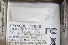 Load image into Gallery viewer, Motorola APX6000 P25 800 MHz Two Way Radio with Charger H98UCH9PW7AN
