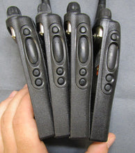 Load image into Gallery viewer, Lot of FOUR Motorola HT1250 403-470 MHz UHF Two Way Radios AAH25RDF9AA5AN w Mic
