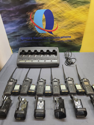 Lot of SIX Motorola APX6000 700/800 MHz Model 3.5 P25 Two Way Radio H98UCH9PW7AN