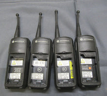 Load image into Gallery viewer, LOT OF FOUR Motorola DTR650 Digital Two Way Radios 900 MHz with Antenna
