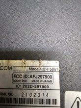 Load image into Gallery viewer, Icom IC-F5061 50 Watt 136-174 MHz VHF Analog Two Way Radio - Large Qty Available
