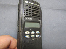 Load image into Gallery viewer, Lot of FIVE Motorola HT1250 136-174 MHz VHF Two Way Radio AAH25KDF9AA5AN w Base

