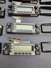 Load image into Gallery viewer, 14 Motorola XTL5000 Silver Two Way Radio Control Head Faces w Ribbon Cables
