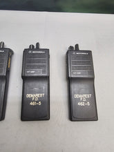 Load image into Gallery viewer, Lot of FOUR Motorola HT1000 136-174 MHz VHF 16 Ch Two Way Radios H01KDC9AA3DN
