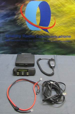 Motorola CDM1250 450-512 MHz UHF 40W Remote Head Two Way Radio AAM25SKD9PW2AN