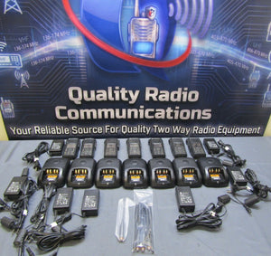 SEVEN Motorola MotoTRBO XPR7550 UHF 403-512 MHz Two Way Radio AAH56RDN9KA1AN