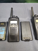 Load image into Gallery viewer, Lot of THREE Kenwood NX-300-K 450-512 MHz UHF Two Way Radio NX-300
