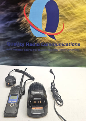 Motorola XTS5000 136-174 MHz VHF Two Way Radio H18KEF9PW6AN w Mic Impres Charger