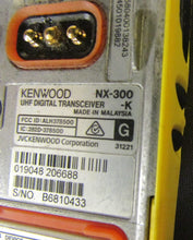 Load image into Gallery viewer, Kenwood NX-300-K 450-512 MHz UHF Two Way Radio NX-300
