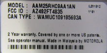 Load image into Gallery viewer, One UHF Motorola CDM750 403-470MHz 25W Mobile Two Way Radio AAM25RHC9AA1AN

