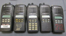 Load image into Gallery viewer, Lot of TWENTY-FIVE Motorola HT1250 403-470 MHz UHF Two Way Radios AAH25RDF9AA5AN
