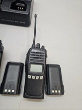 Load image into Gallery viewer, Lot of SIX Icom IC-F4161S 450-512 MHz UHF Two Way Radio w Six Bank Charger
