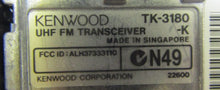 Load image into Gallery viewer, Lot of FIVE Kenwood TK-3180 450-512 MHz UHF Two Way Radios TK-3180-K

