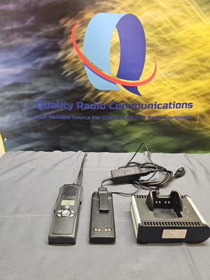 EF Johnson Viking VP900 VHF 700/800 MHz P25 Two Way Radio with Charger