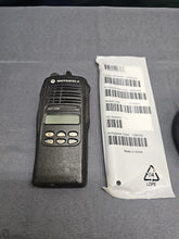 Load image into Gallery viewer, Motorola HT1250 136-174 MHz VHF Two Way Radio with Charger AAH25KDF9AA5AN
